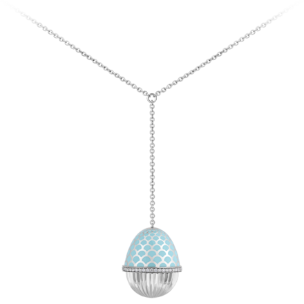 Колье с бриллиантами, белое золото, н.керамика 1