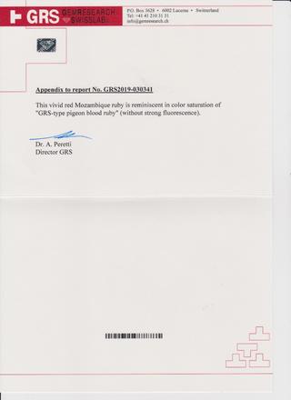 Рубин, MOZAMBIQUE, UNHEATED, Круг, 1,16ct 4