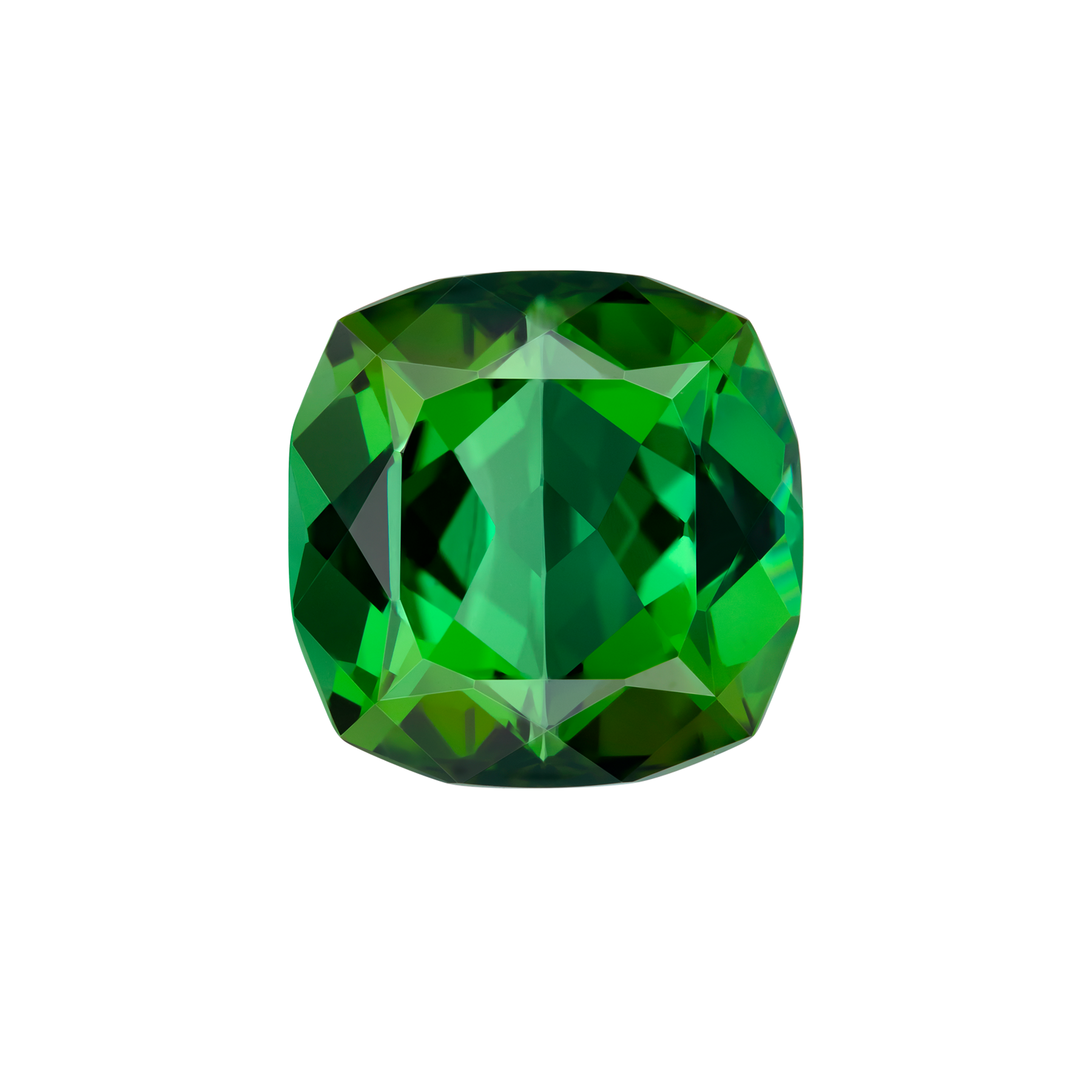Верделит кушон, 5,75ct 10,80*10,80мм