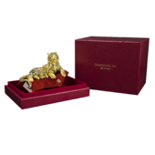 Настольная скульптура «Тигр с тигрёнком»