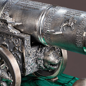 Настольная скульптура «Царь - пушка»