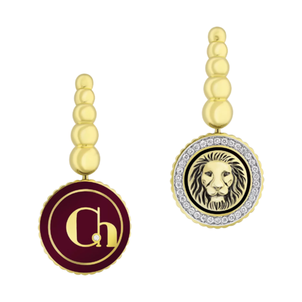 Серьги с бриллиантами, желтое золото, н.керамика 1