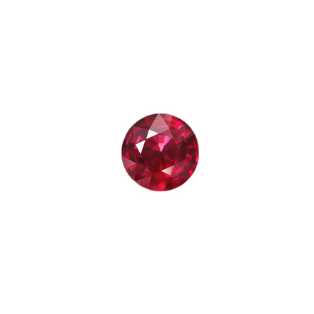 Рубин, MOZAMBIQUE, UNHEATED, круг, цвет Pigeon’s Blood, 1.16ct 1