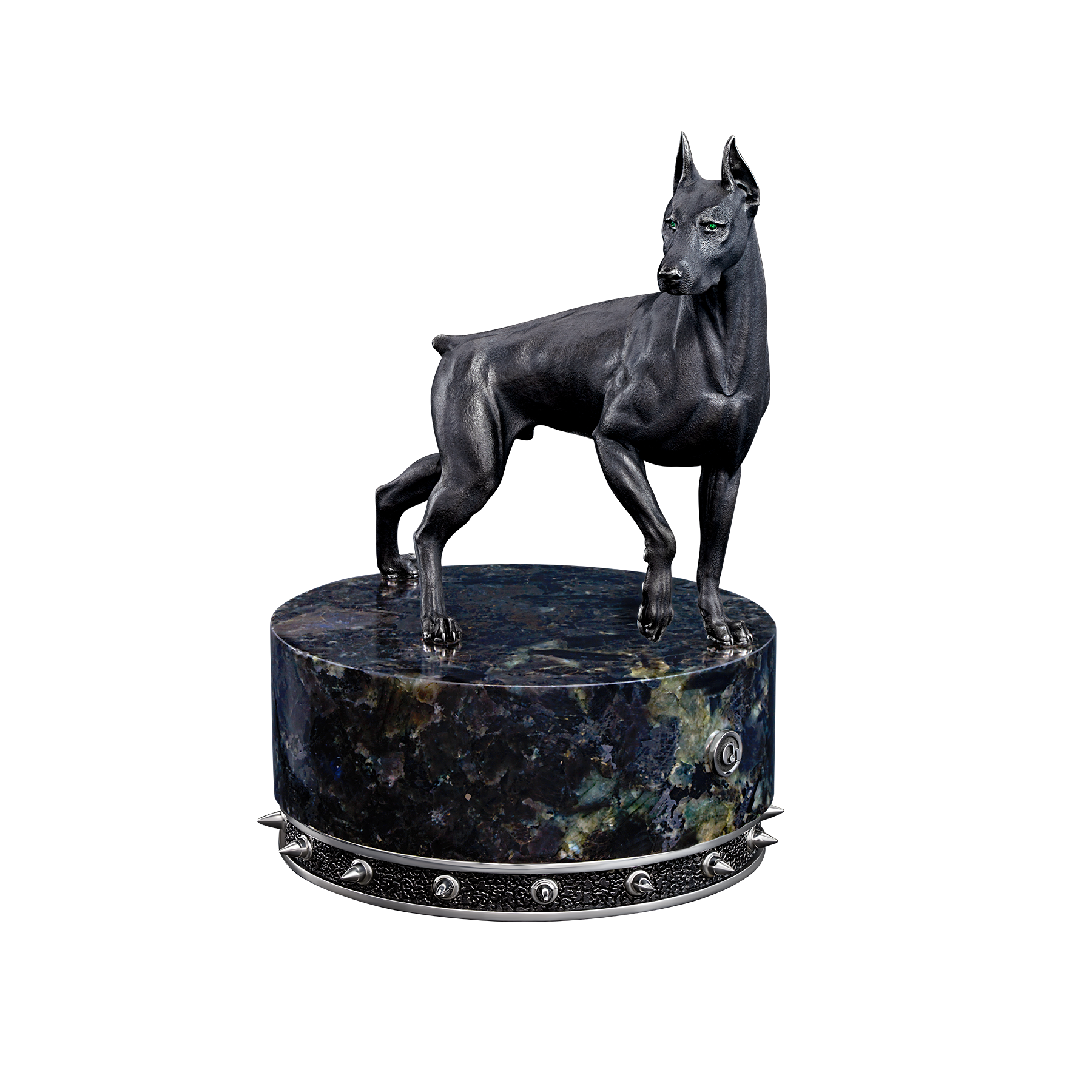 Настольная скульптура «Доберман»