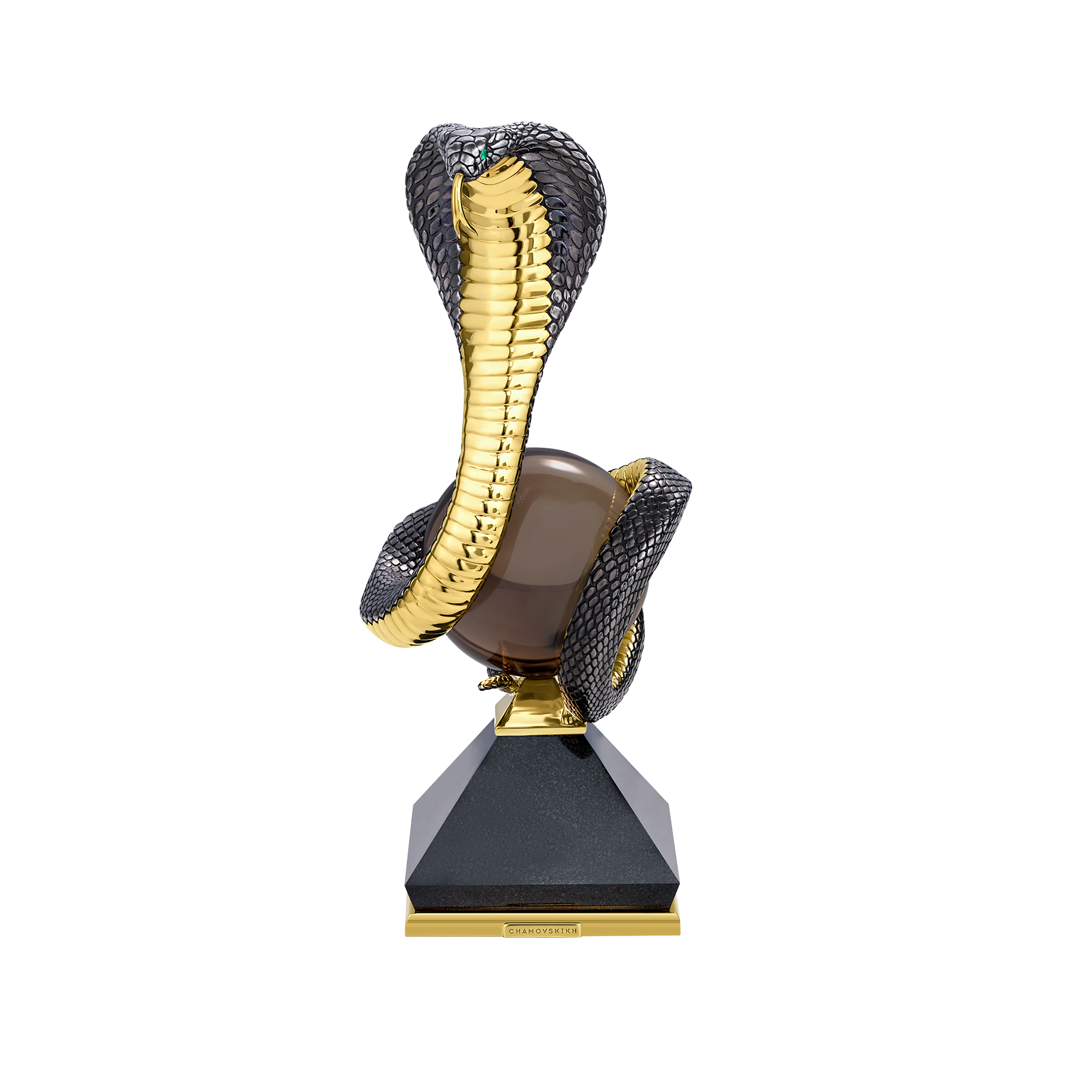 Настольная скульптура «Кобра»