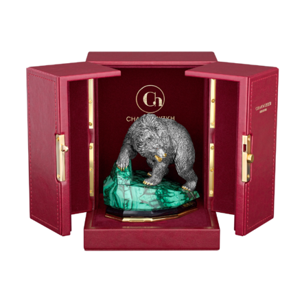 Настольная скульптура «Медведь» 3