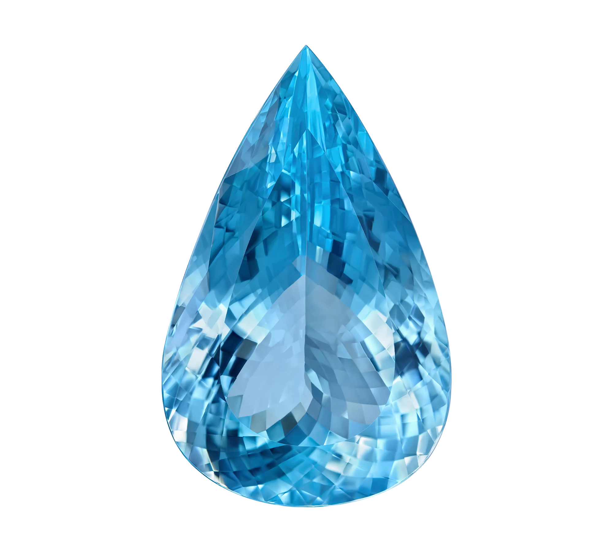 Аквамарин, Груша, 101,69 ct