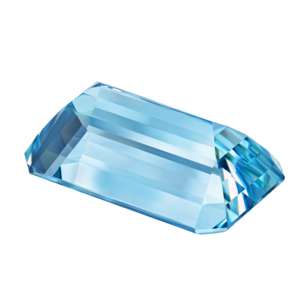 Аквамарин, Октагон, 27,32ct 2