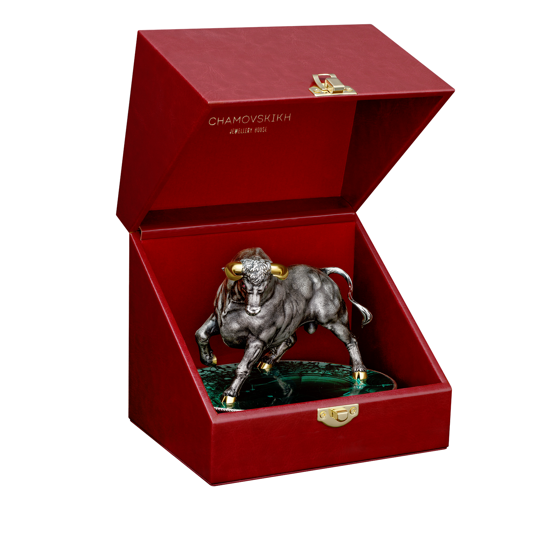 Настольная скульптура «Бык большой»