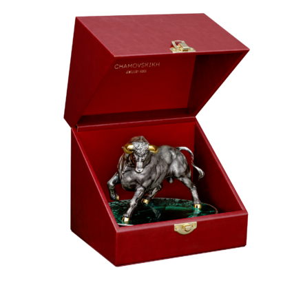 Настольная скульптура «Бык большой» 2