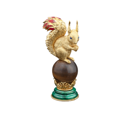 Настольная скульптура «Белка» 1