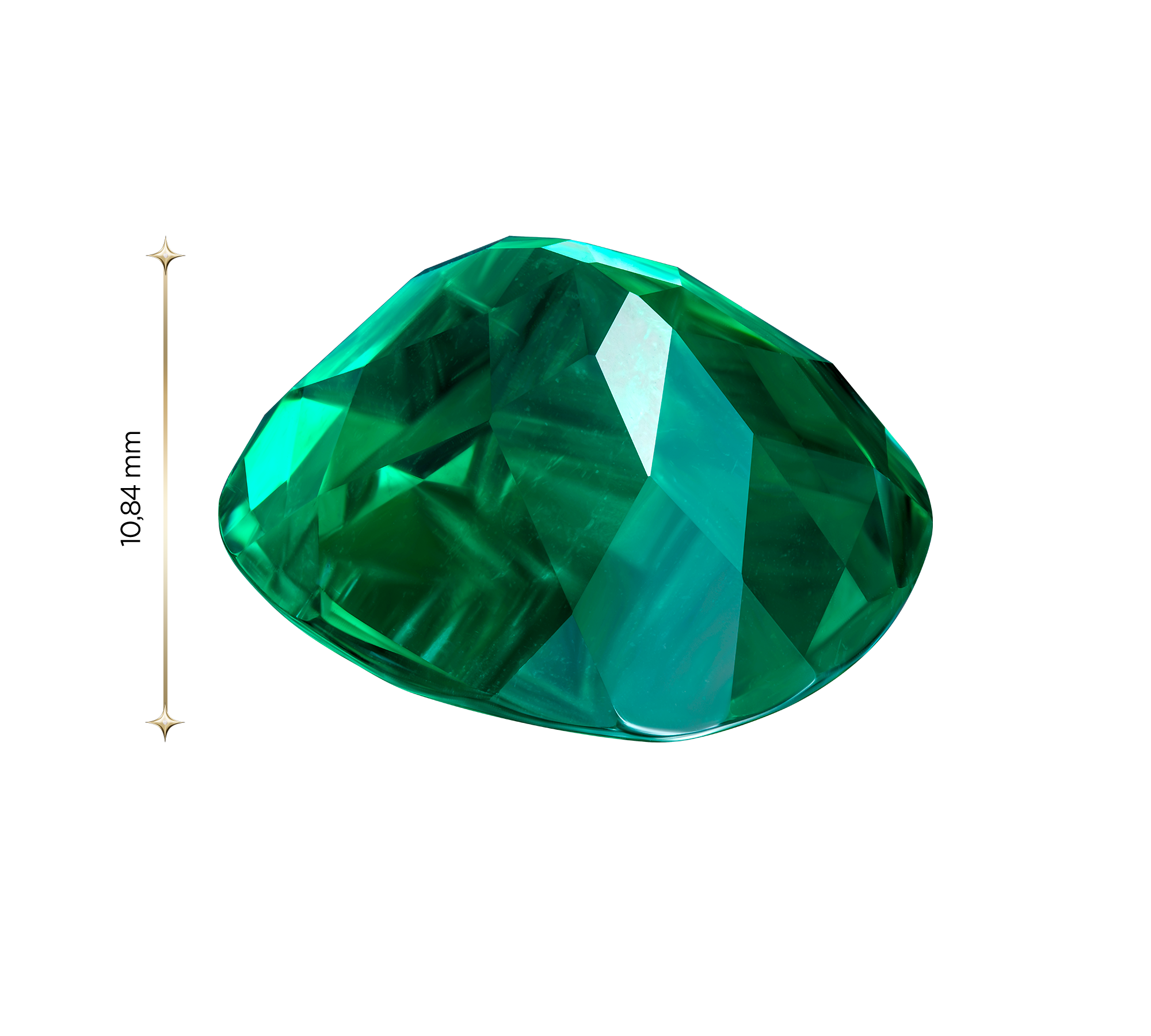 Изумруд, Zambia, Кушон, 17,61ct